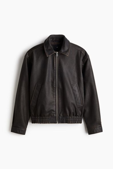 Loose Fit Washed-look jacket