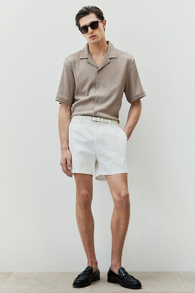 Regular Fit Crinkled resort shirt