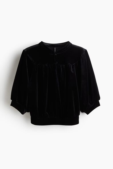 Velour top