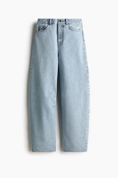 Barrel-leg jeans