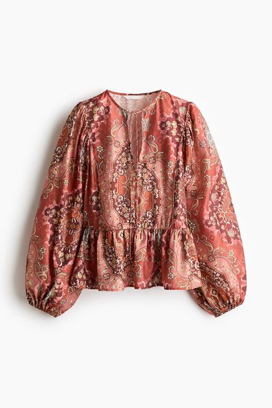 Peplum blouse
