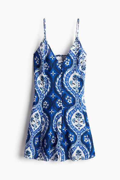 A-line strappy dress