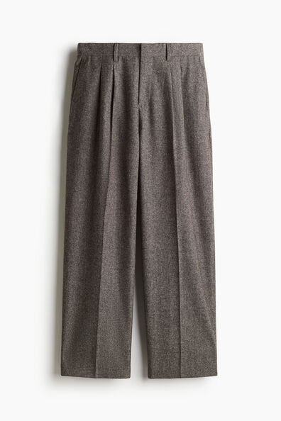 Loose Fit Wool-blend trousers