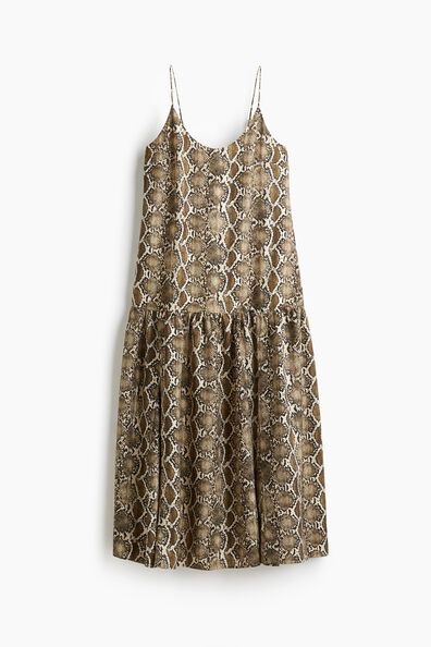 Long strappy dress