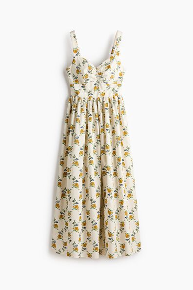 Cotton poplin dress
