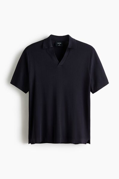 Cooling Regular Fit Knitted polo shirt