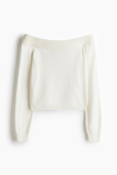 Off-the-shoulder top