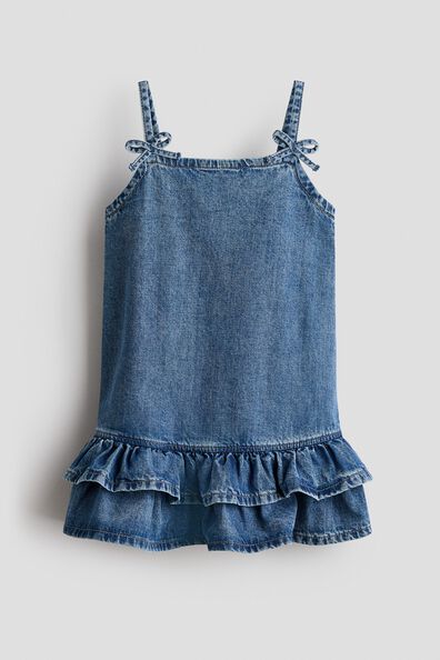 bow detail jersey dress h&m Light pink Bow-Detail Jersey Dress for kids