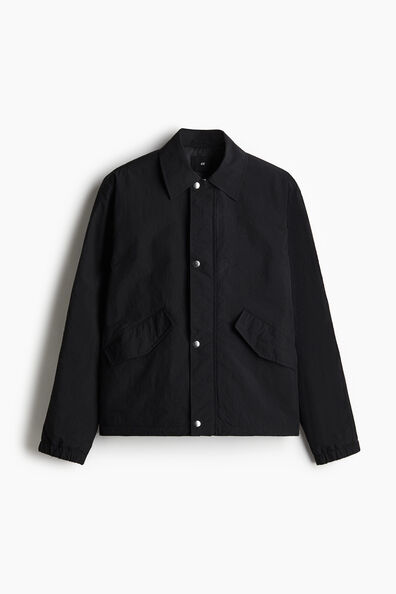 Regular Fit Nylon utility jacket