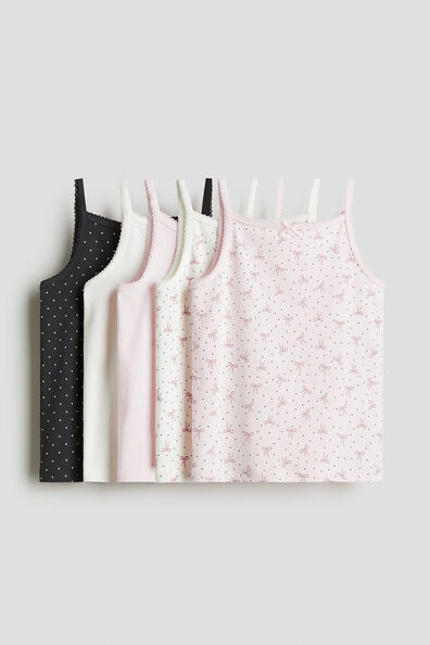 5-pack jersey vest tops