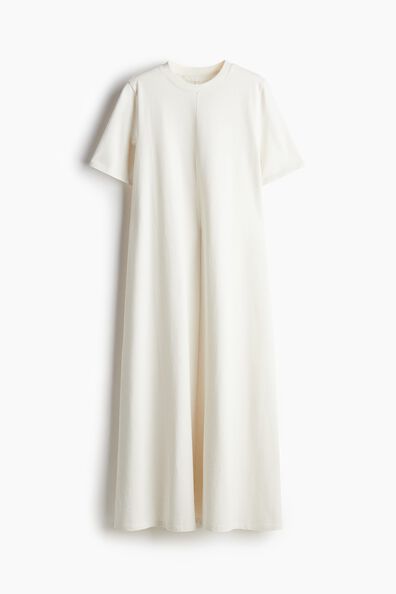 Flared T-shirt dress