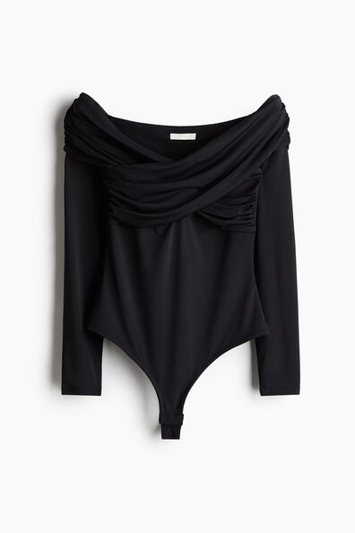 Draped thong body