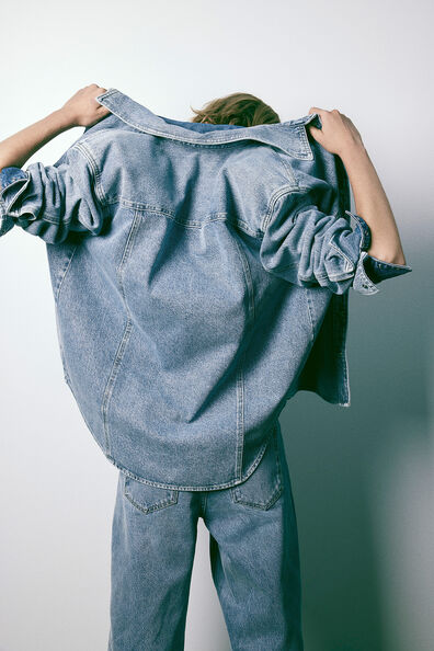 Denim shirt