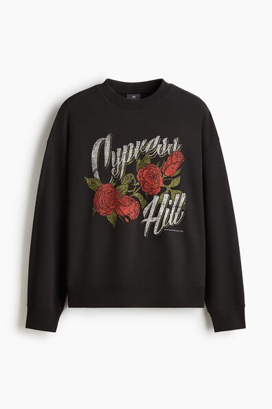 Oversized Fit Printed sweatshirt