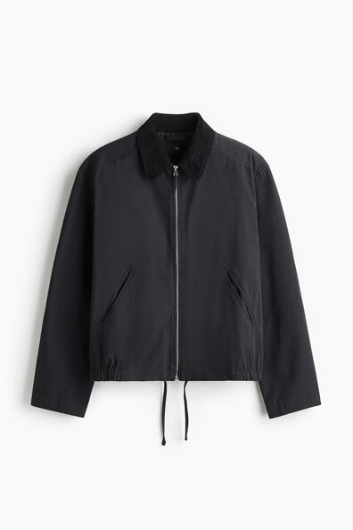 Cotton blouson jacket