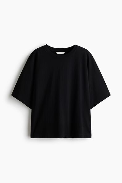 Batwing-sleeved T-shirt