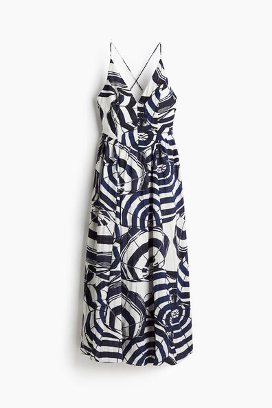 Long strappy dress