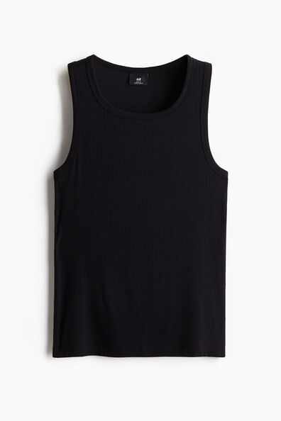 Slim Fit Ribbed vest top