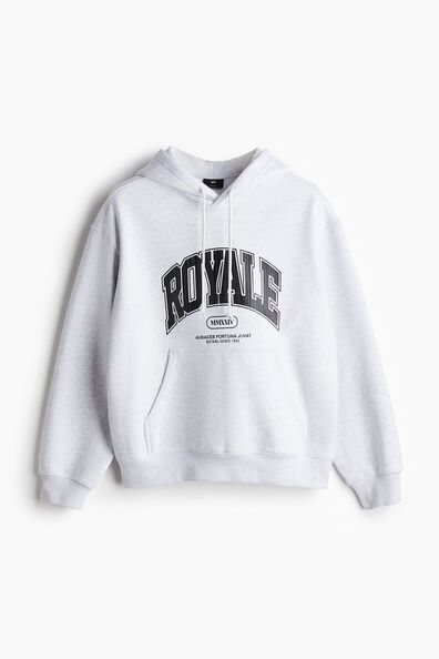 Loose Fit Printed hoodie