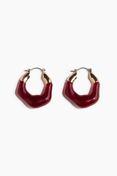 Hoop earrings
