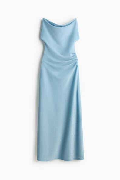 Glittery halterneck dress