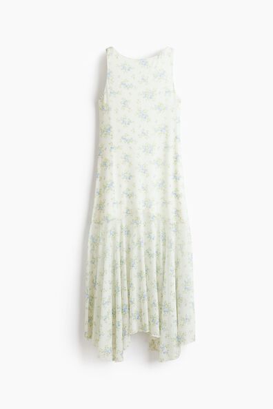 Patterned mesh dress