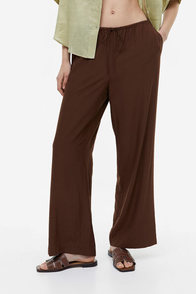 Wide trousers