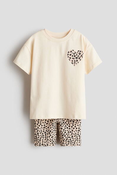 2-piece cotton jersey set