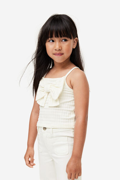 Bow-detail strappy top