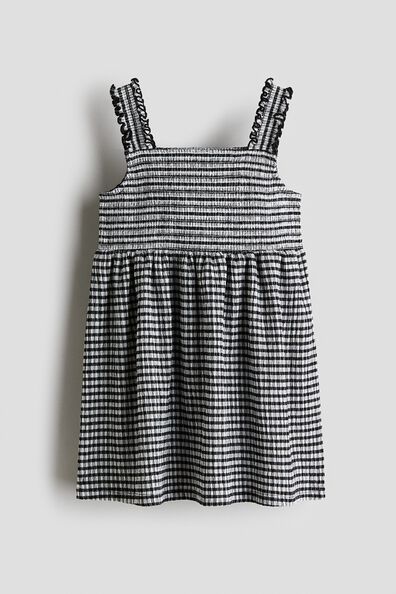 Textured jersey dress