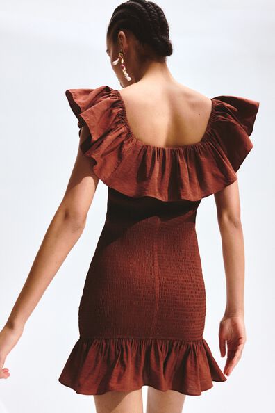 elegant v-neck off the shoulder long satin prom dresses Long Satin Prom Dress with Shoulder Ties