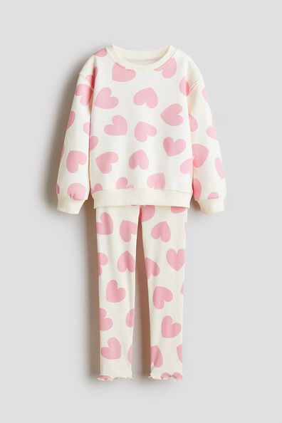 2-piece sweatshirt and leggings set