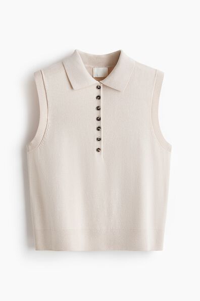Collared slipover