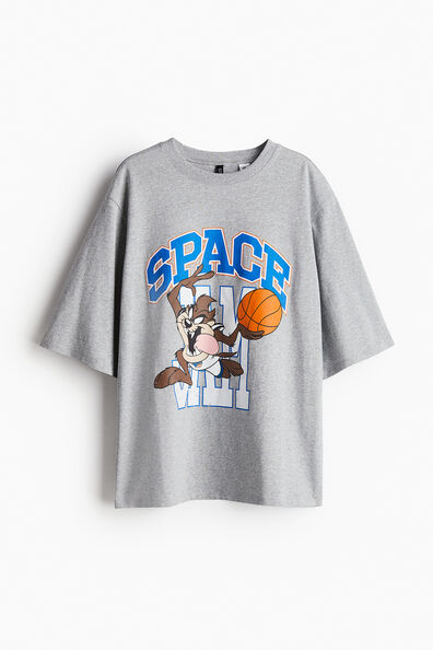 Oversized printed T-shirt