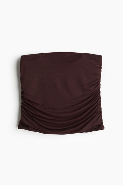 Draped tube top