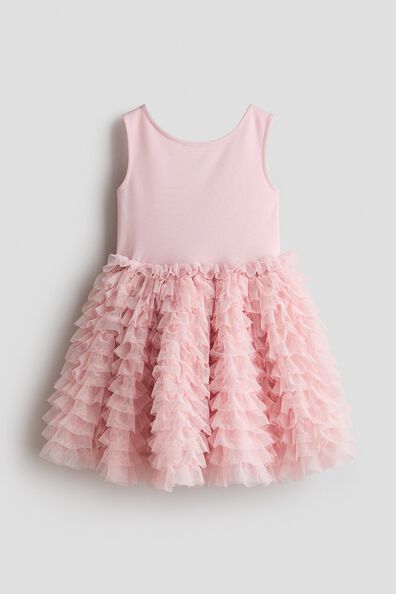 Flared-skirt dress