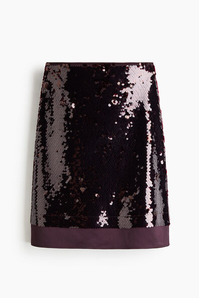 Sequined skirt