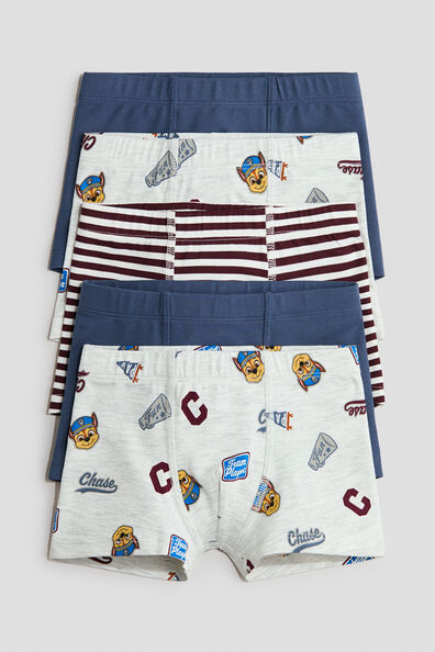 5-pack cotton trunks
