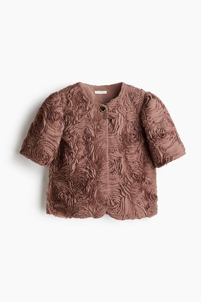 Appliquéd jacket