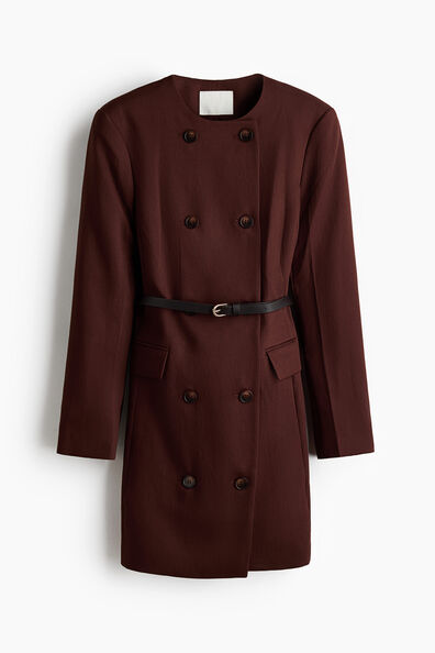 Double-breasted blazer dress