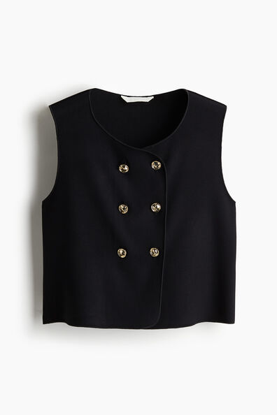 Double-breasted waistcoat
