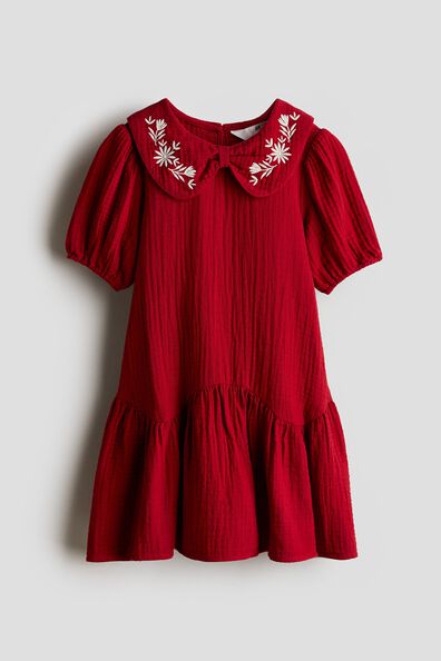 Cotton muslin dress
