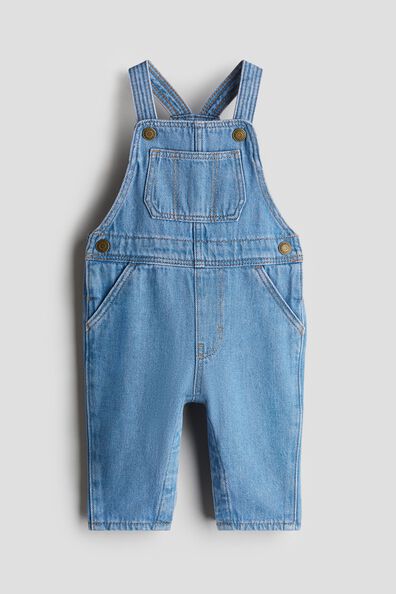 Denim dungarees