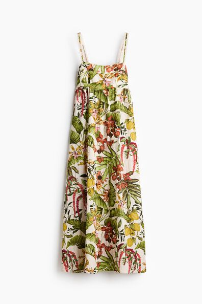 Flared strappy dress