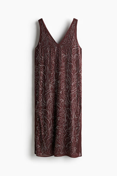 Rhinestone-embellished dress