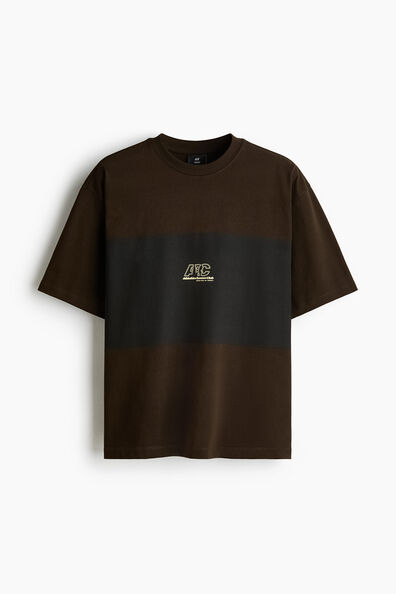 Oversized Fit Printed T-shirt