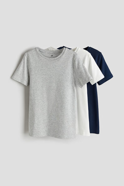 3-pack cotton jersey T-shirts