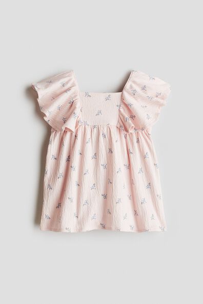 Flounced dress