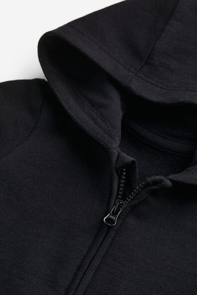Zip-through hoodie