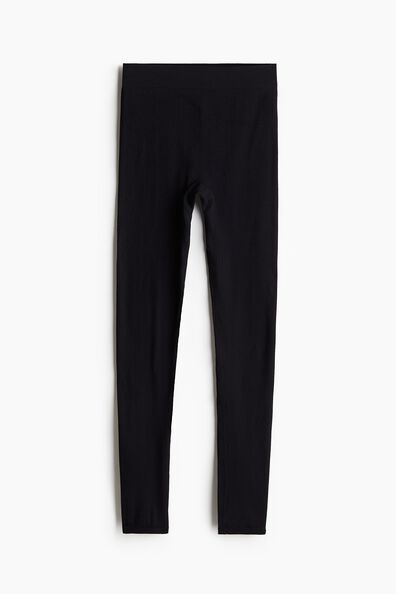 Seamless ribbed leggings